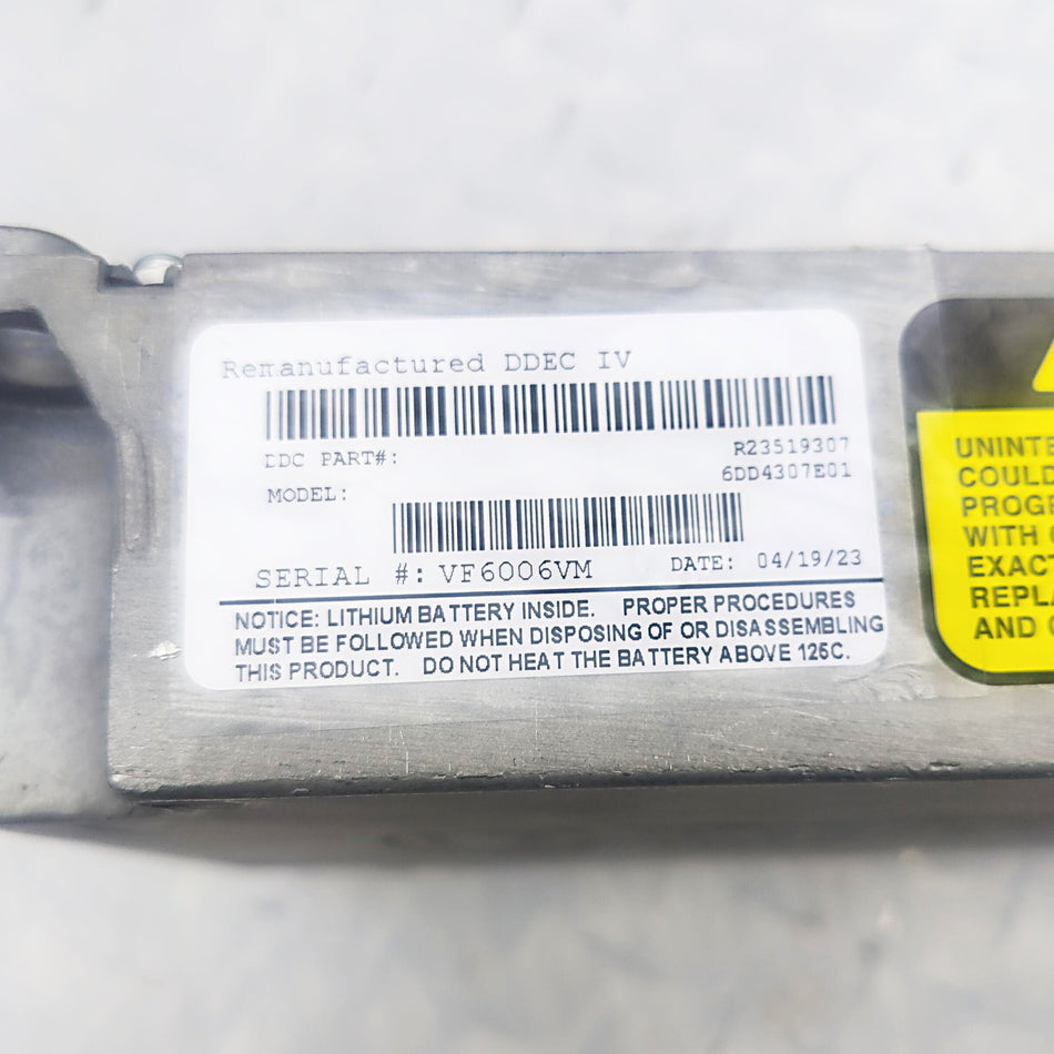 Detroit Diesel Series 60 Engine Control Module ( ECM )  (Part Number R23519307) - Rebuilt